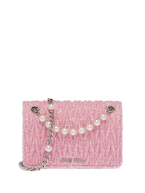 miu miu tweed bag|miu michael's bag.